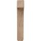 Ekena Millwork 1 3/4"W x 4"D x 10"H Clarksville Bracket, Mahogany BKTW02X04X10CVGM - alternate 3